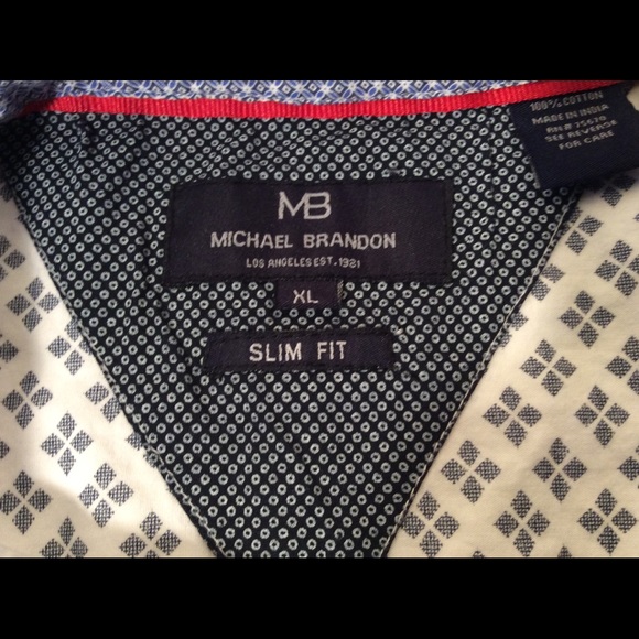 Michael Brandon Casual Men’s shirt size XL - Picture 6 of 9